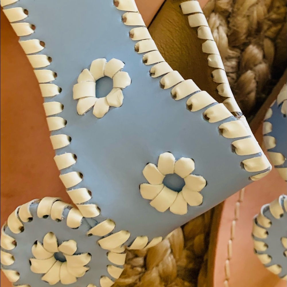 EUC Jack Rogers Jacks Palm Beach Sandals Sz 9 - Picture 3 of 3